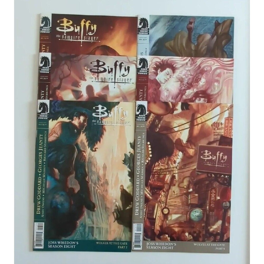 Run Of 6 2007 Dark Horse Buffy The Vampire Slayer Comics Season 8 #9-14 VF/NM